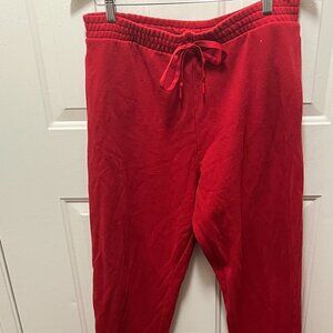 Victoria's Secret Sequined Red Sweatpants (Matching Sweatshirt sold separately)